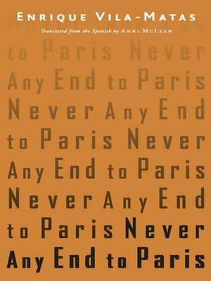 cover image of Never Any End to Paris